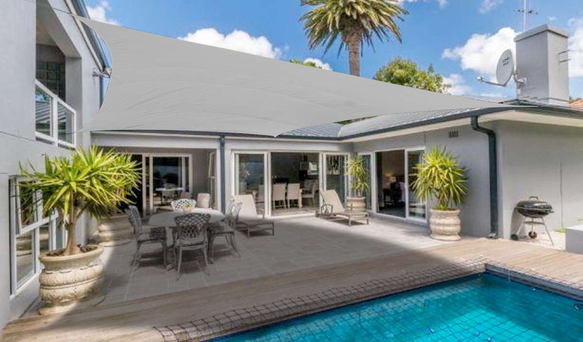 Fine Living - Sunshade Sail In Cooling White