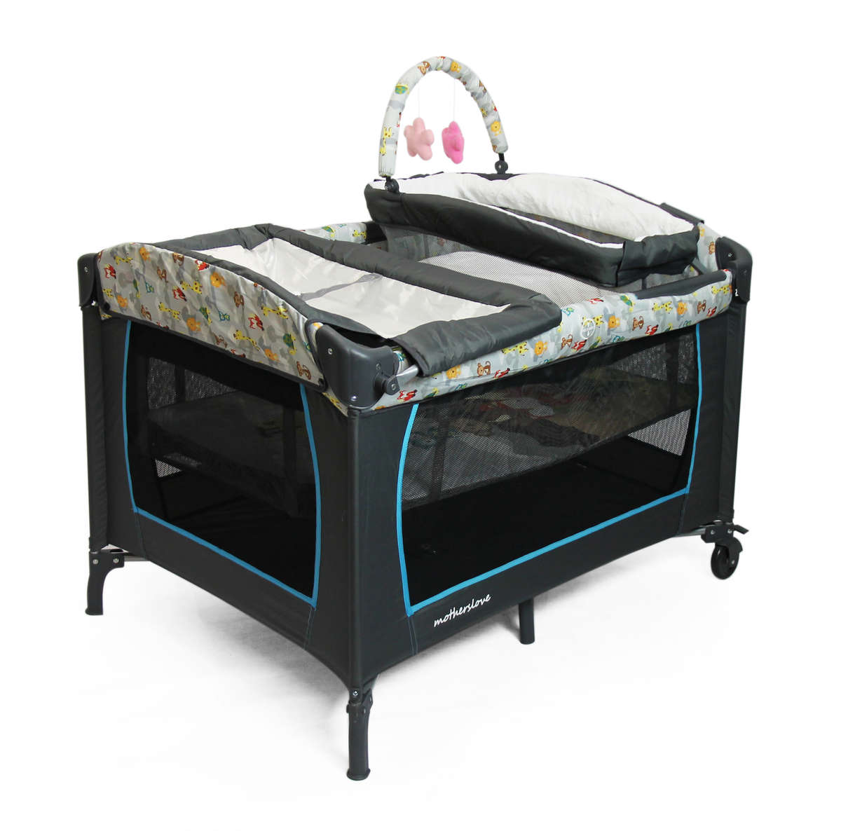 Nuovo Camp Cot with Bassinet