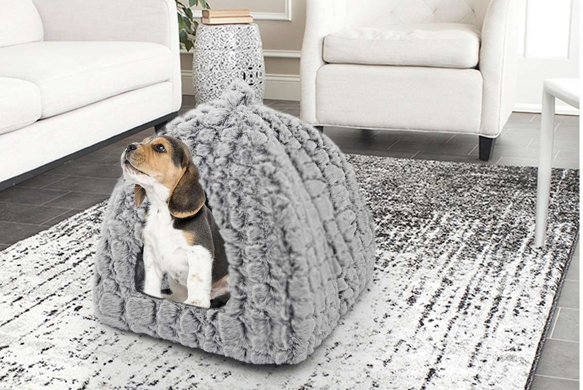 Rex - Snakeskin Plush Pet House