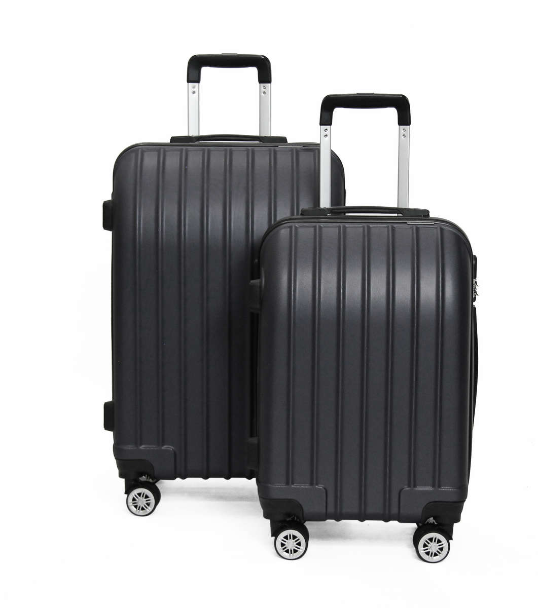 SideKick - Emerald 2pc Luggage Set - Black