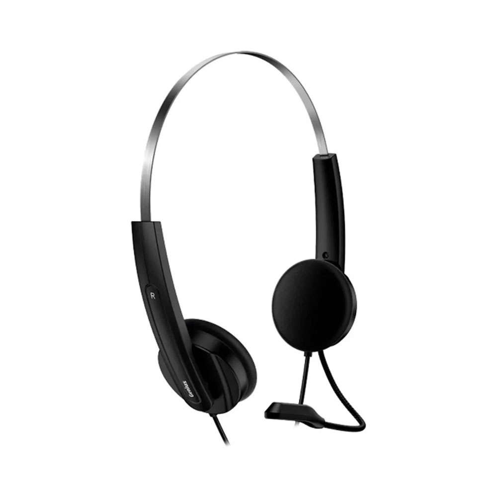 Genius Hs-220U Usb Headset With Inline Control For Volume Or Mute