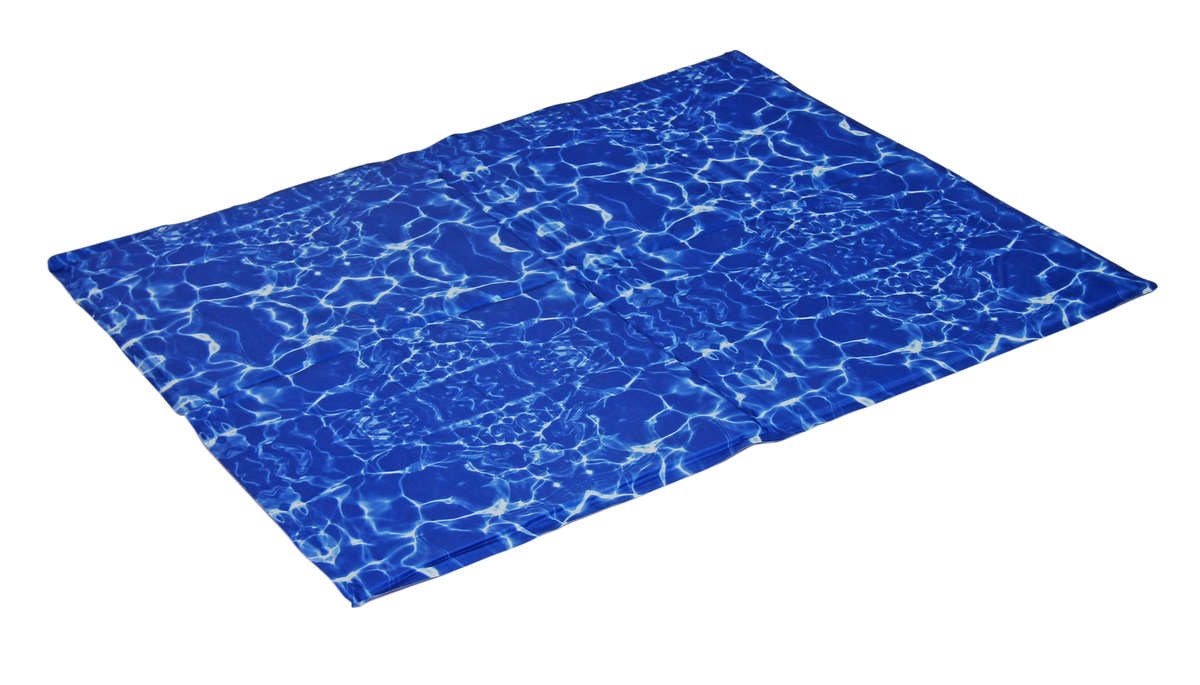Pet Cooling Mat - Blue Waves - XL