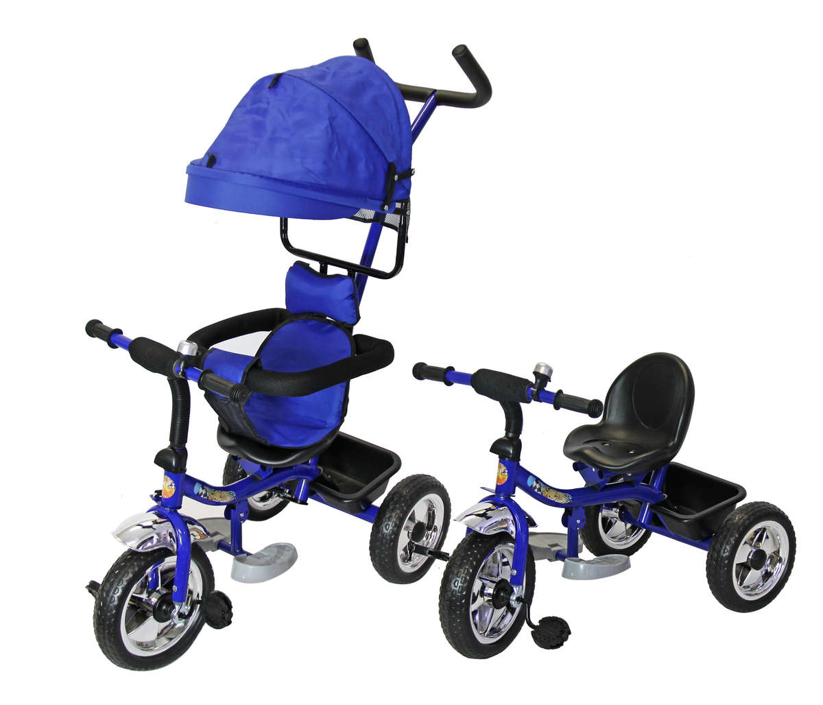 Nuovo 3 In 1 Tricycle Stroller - Blue
