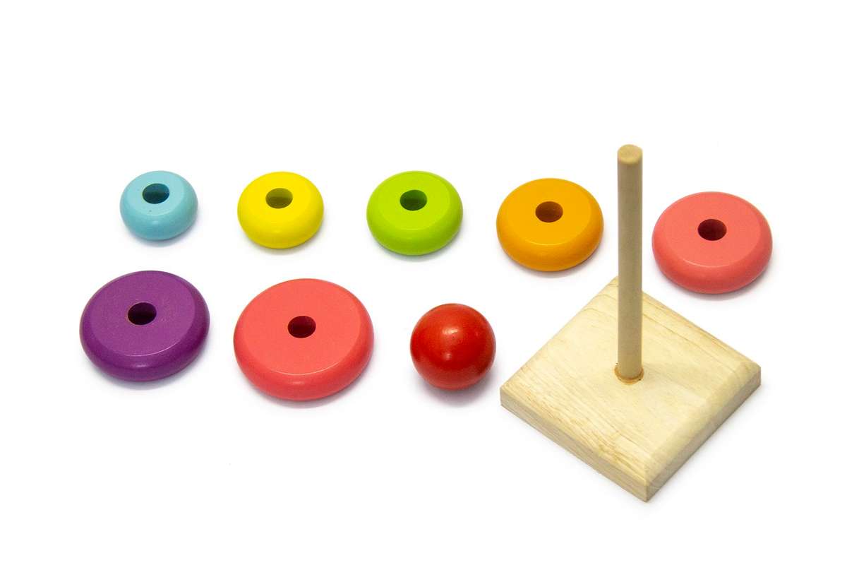 Jeronimo - Wooden Stacking Rings