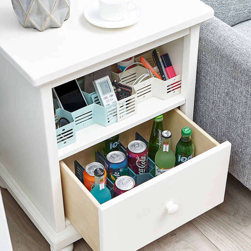 Fine Living Honeycomb Draw Organiser - White