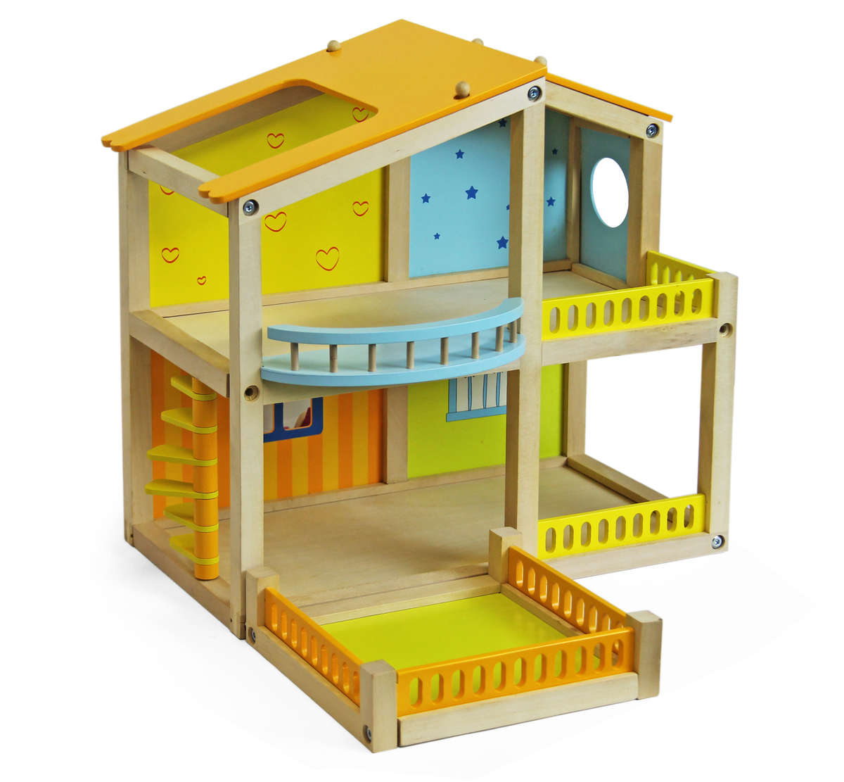 Jeronimo - Wooden Art Deco Doll House