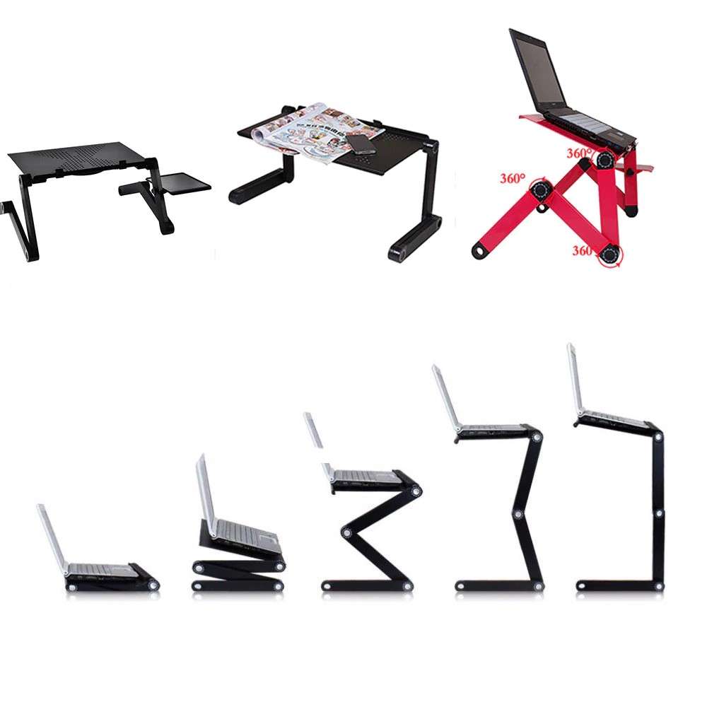 Laptop table wtih fan