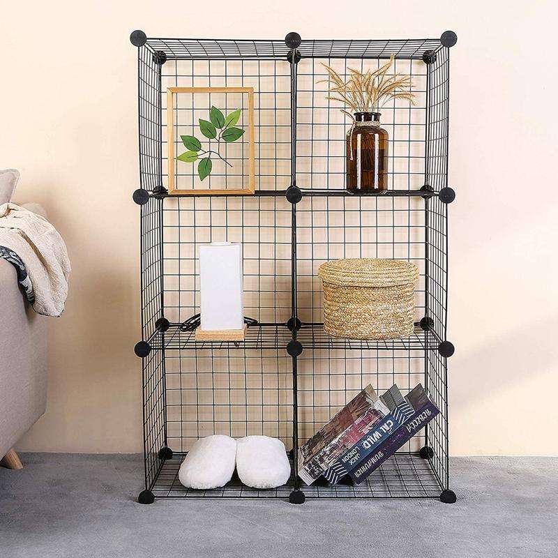 Wire 6 Cube Cabinet