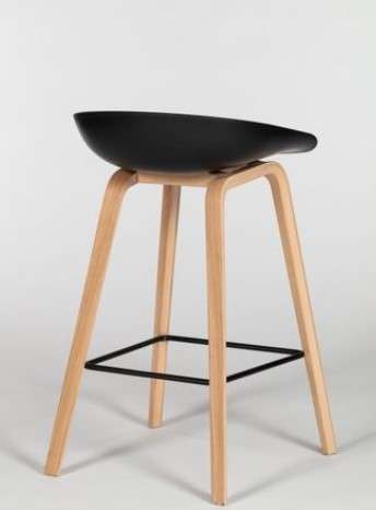 Fine Living Emma Bar Stool - Grey