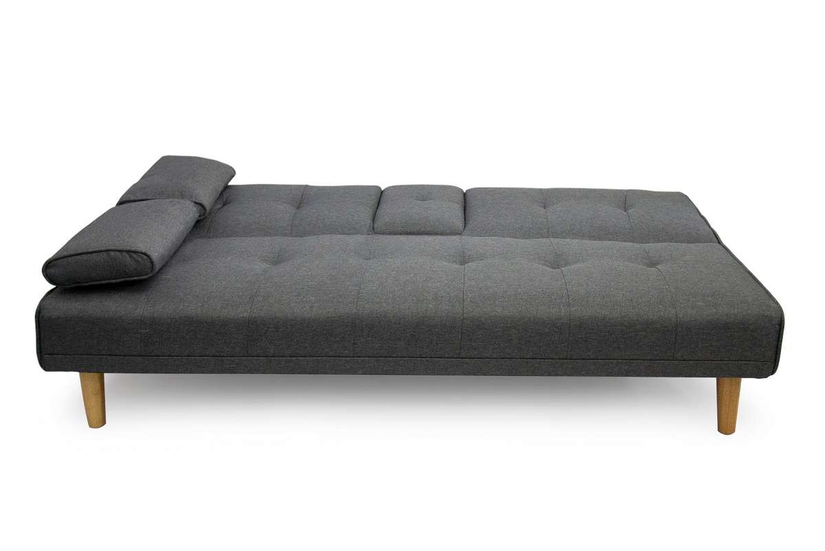 Fine Living - Isle Couch/Sleeper  - Dark Grey