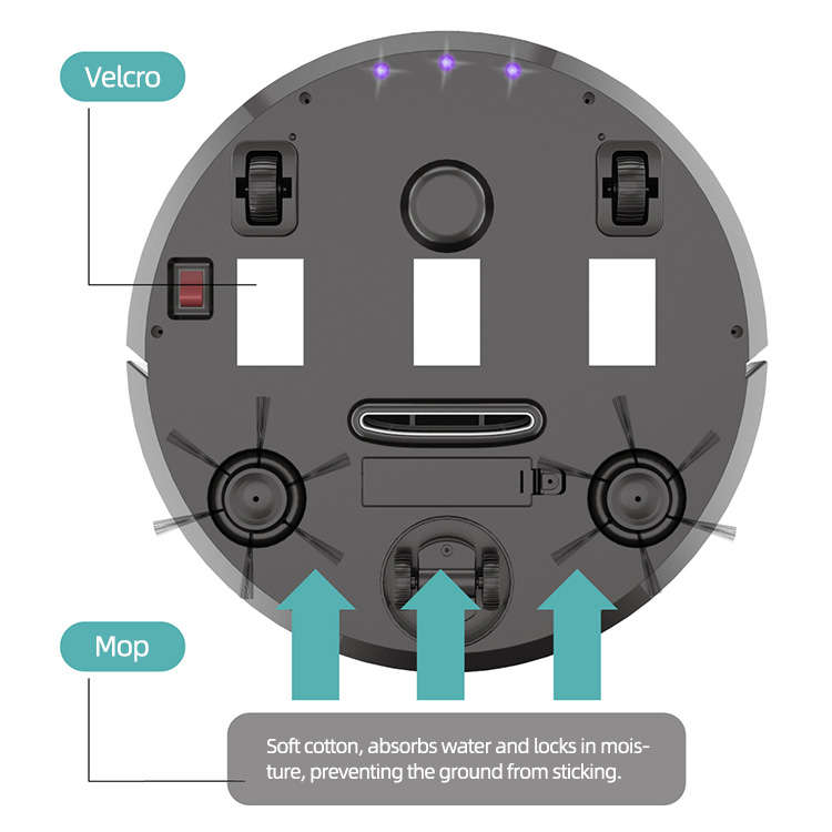 Fine Living 4 in 1 Smart Robot Vacuum