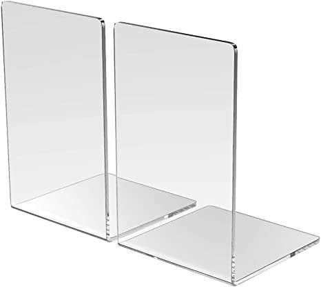 Fine Living Acrylic Book End Holder