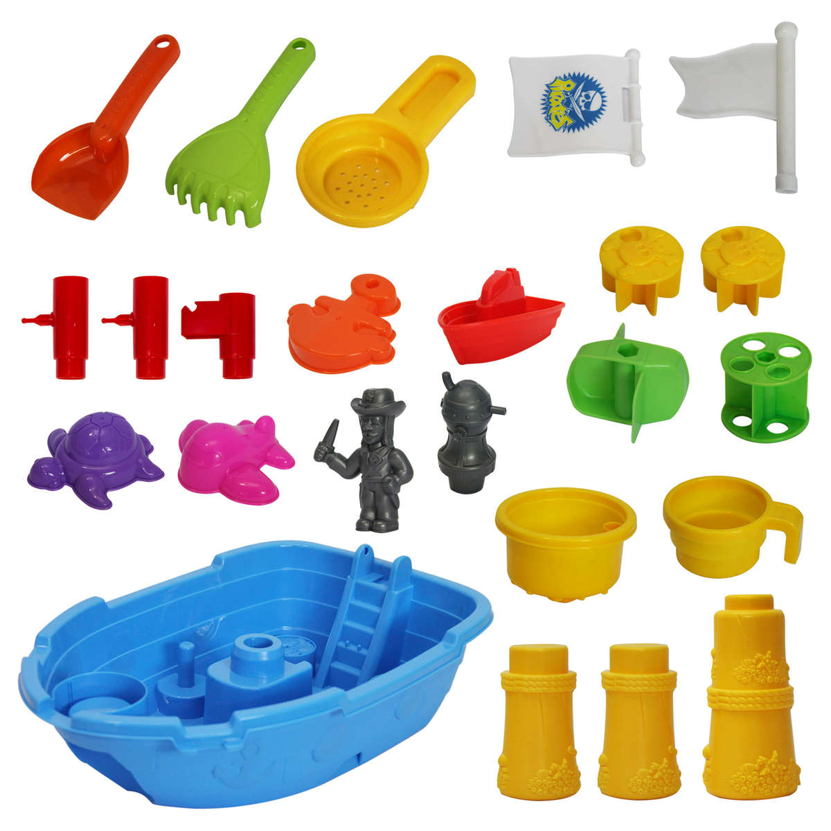 Jeronimo - Pirate Boat Sand & Water Table