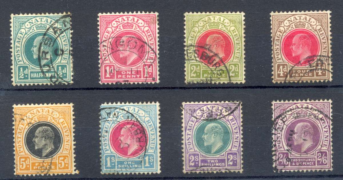 NATAL *** SG 146-157 *** CV= R1960 *** VFU ***