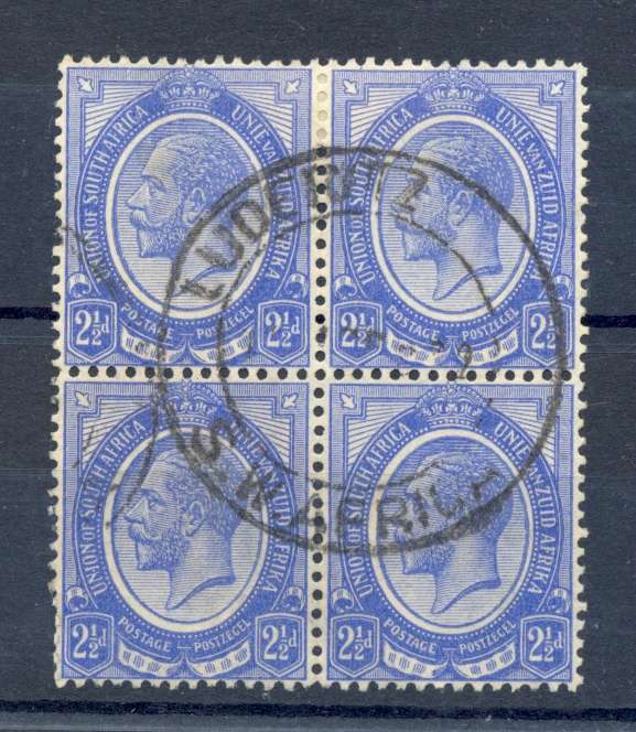 UNION *** CV  = R350 *** VFU *** 21/2d used in SWA