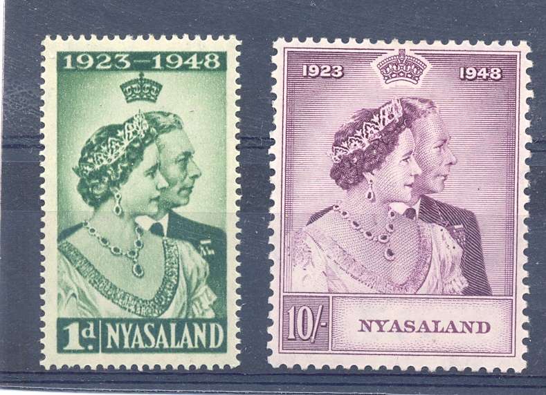 NYASALAND *** Silver anniversay *** MM *** Great piece