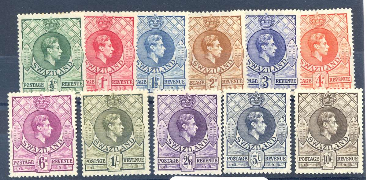 Swaziland *** SG 28-38a  *** CV  = R1613 *** LMM *** Complete set
