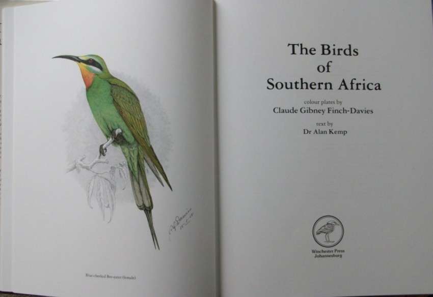 The Birds of Southern Africa by Finch-Davies (numbered edition)