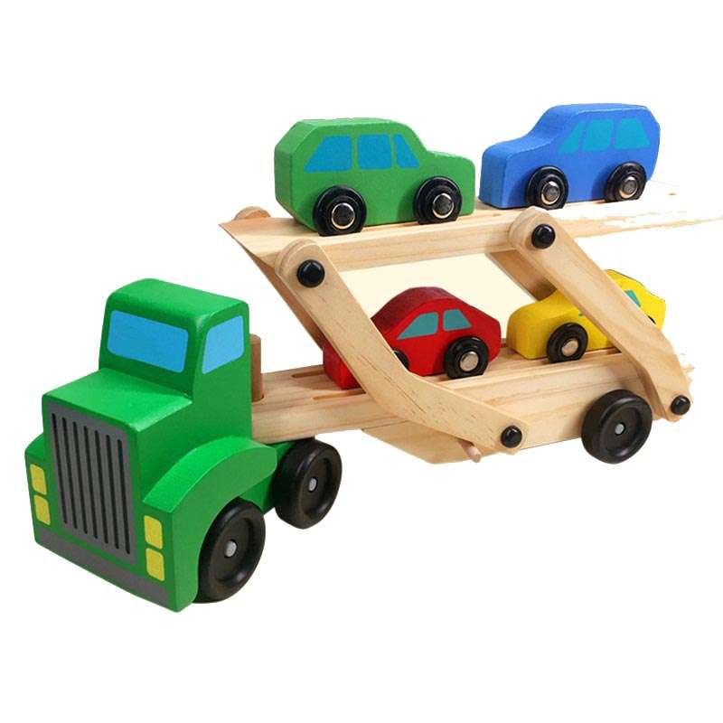 Jeronimo Double-Decker Wooden Truck