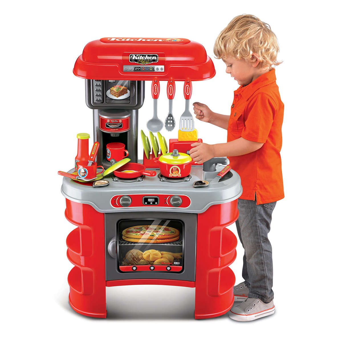 Jeronimo - Little Chef Kitchen - Red