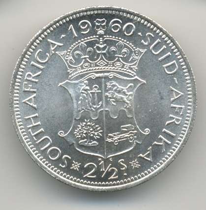 1960 *** 2.5S *** Proof  *** Nice coin, high catalogue value