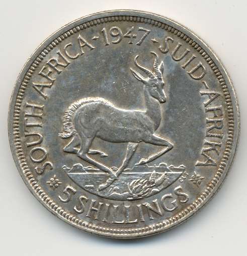 1947 *** 5S *** Au - Unc *** Collectable grade, 80% silver