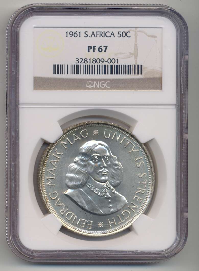 1961 *** 5S *** PF67 *** 2nd highest; Only 1 better
