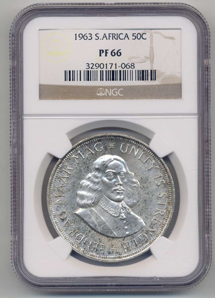 1963 *** 50C *** PF66 *** 2nd highest