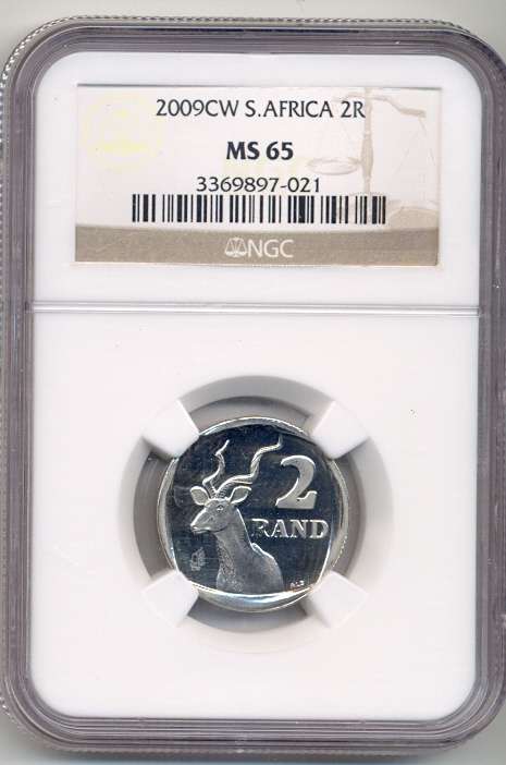 2009 *** Oom Paul R2 *** MS65 *** The only Oom Paul in the R2 range