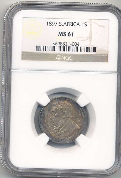 1897 *** Shilling *** MS61 *** Absolute bargain