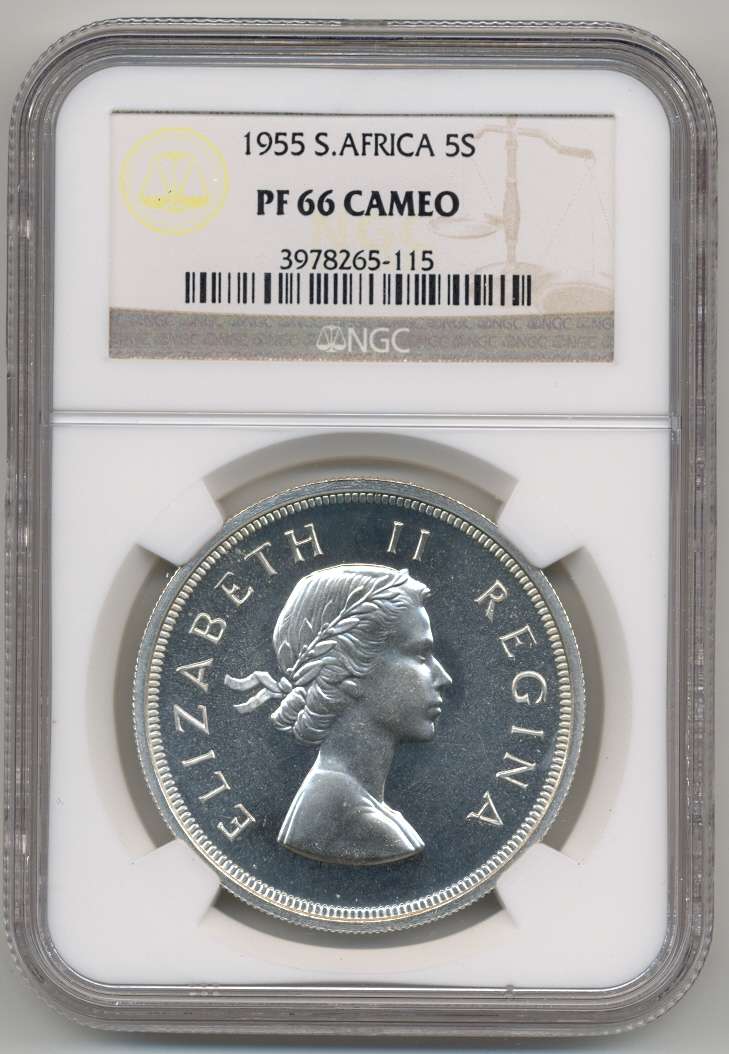 1955 *** 5S *** PF66 CAMEO *** Only 7 in CAMEO, 1 BETTER