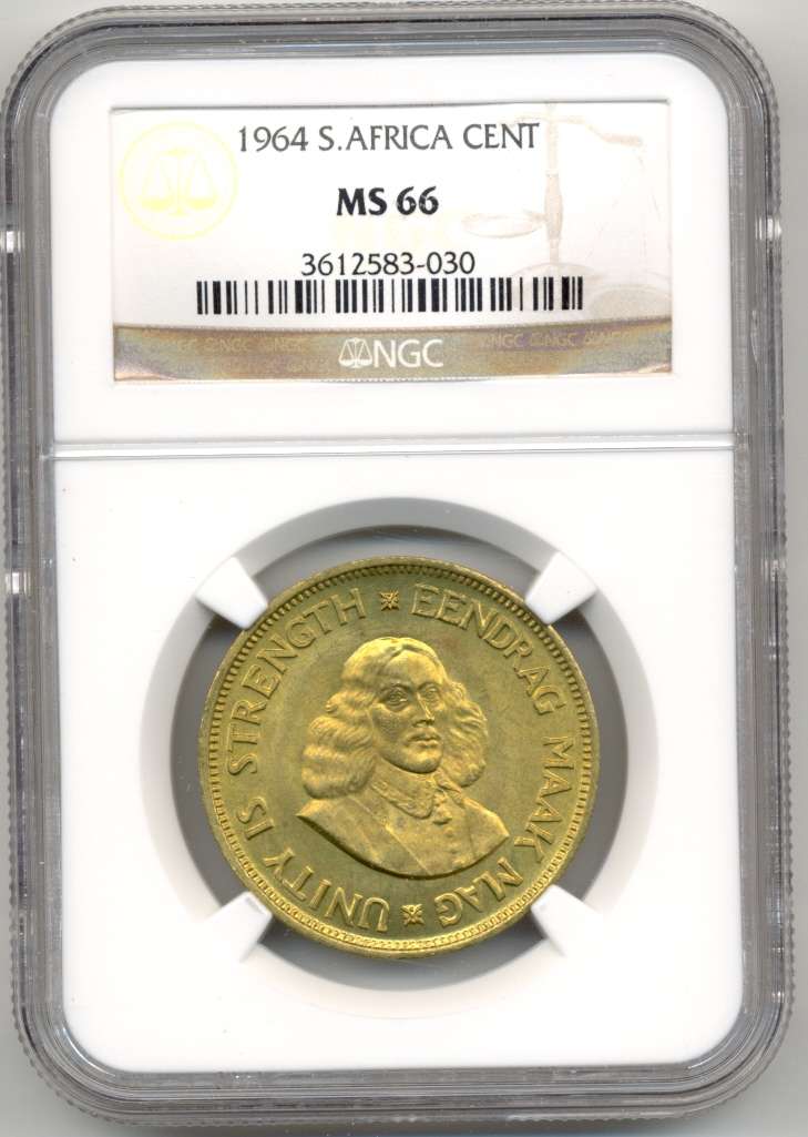 1964 *** 1C *** MS66 *** Decent grade