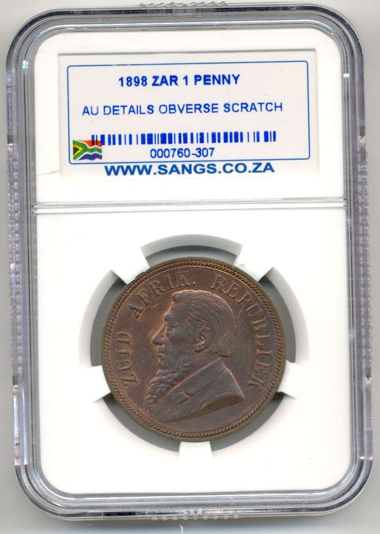 1898 *** 1P *** AU Details *** shows good detail