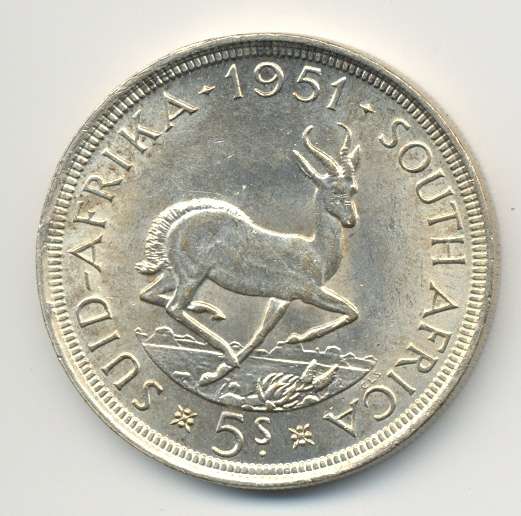 1951 *** CROWN *** Unc details *** Attractive coin but there are marks