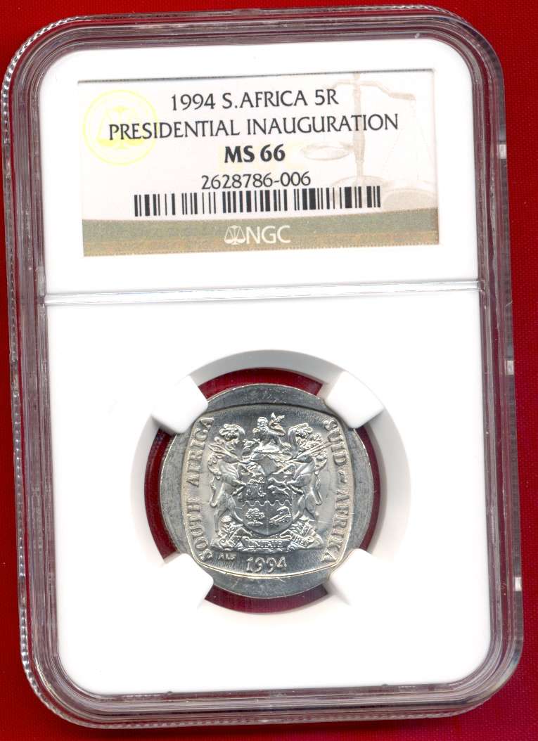 ***MS66 INAUGURATION R5 *** VERY HIGH GRADE !!!!!