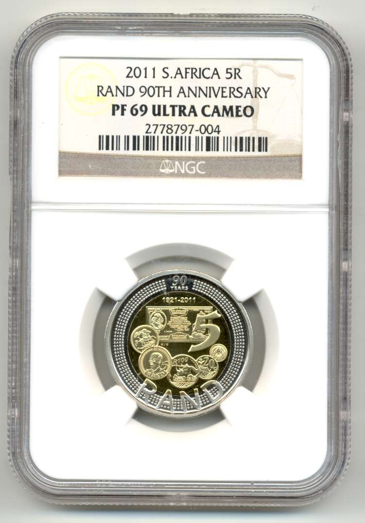 SARB 90th ANNIVERSARY R5 *** PF69 Ultra Cameo *** Only 2 better