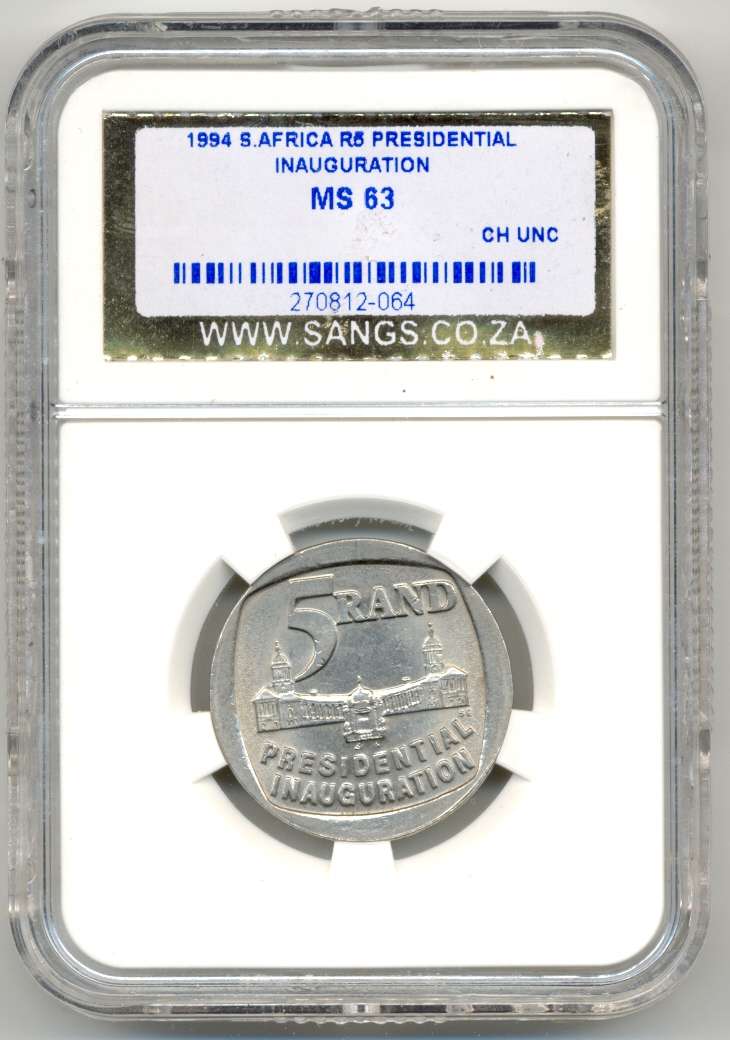 1994***Inauguration R5***MS63***Selling below cost