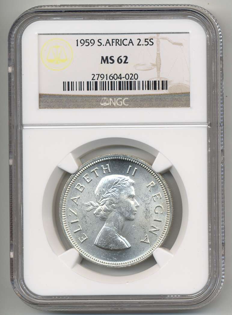 1959 *** 2.5S *** MS62 *** add this one to your collection