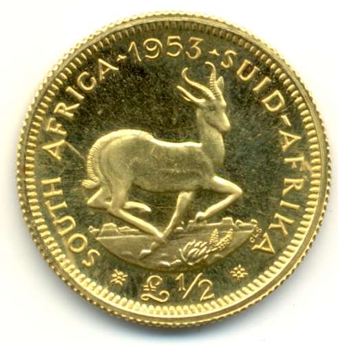1953 *** GOLD - Half Pound *** invest in gold ***