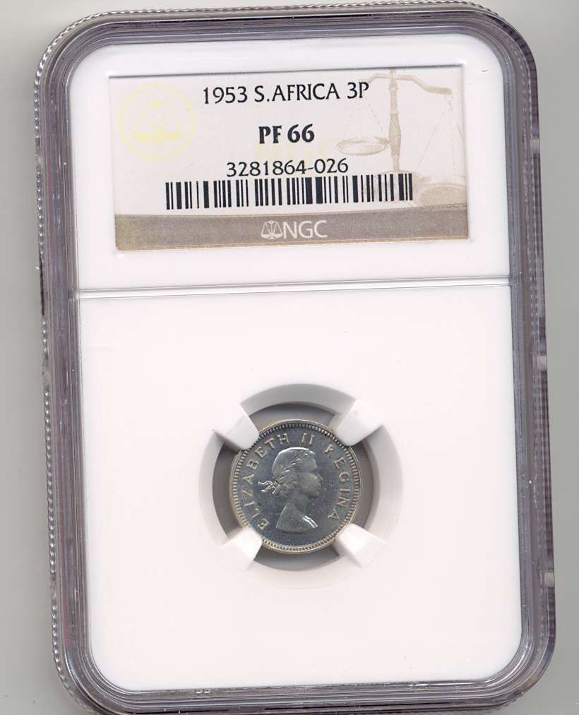 1953 *** 3P  *** PF66 *** high grade