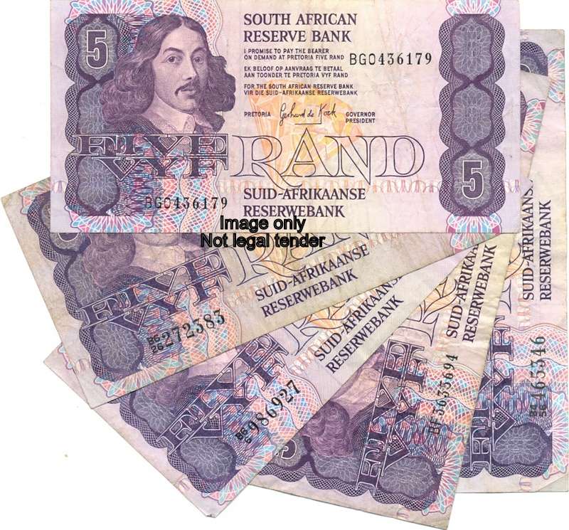 R5 *** GPC de Kock *** Mostly fine *** Bid per note to take all