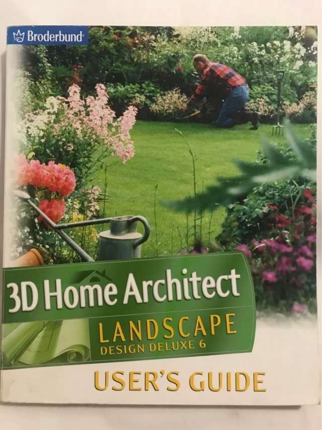 3D Home Architect, Landscape Design Deluxe 6 - Broderbund