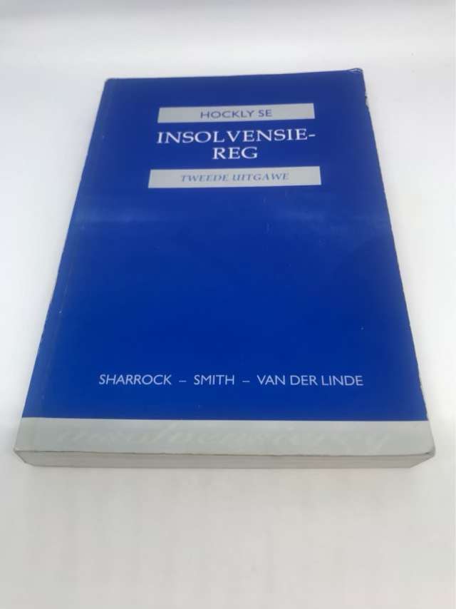 Hockly se insolvensiereg - Harold Edward Hockly