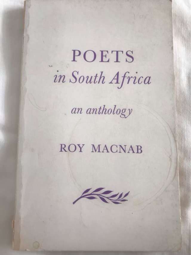 Poets in SA - Roy Macnab