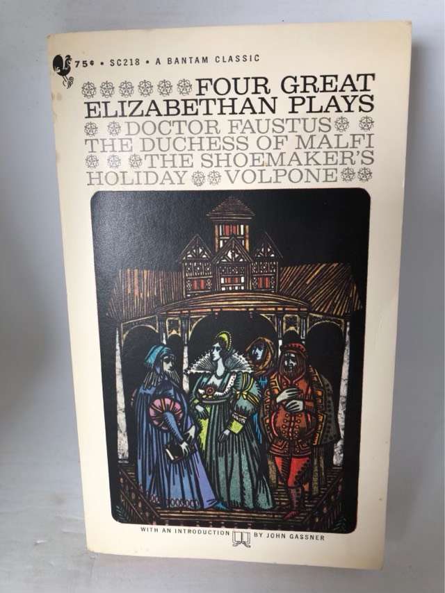Four Great Elizaberhan Plays - John Gassner (Introduction)