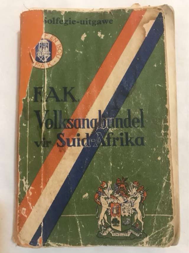 F.A.K.Volksangbundel vir Suid-Afrika - F.A.K.