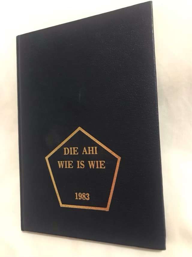 Die AHI Wie is Wie 1983, Adenia Eiendomme (Edms.) Bpk. - Jan Horn
