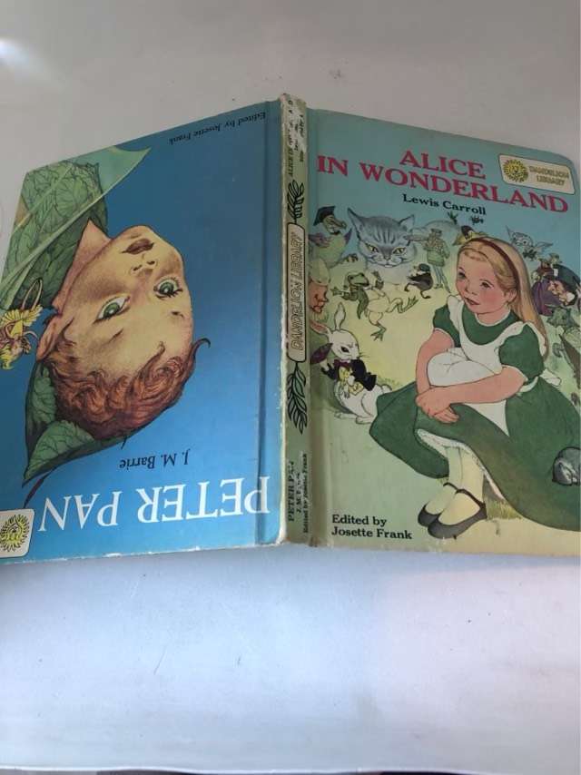 Alice in Wonderland andPeter Pan - Lewis Carroll and J.M.Barrie