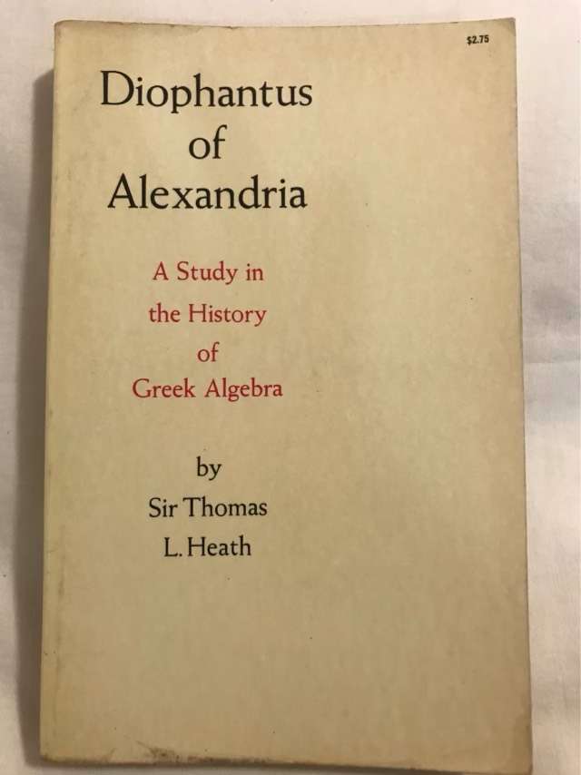 Diophantus of Alexandria - Thomas L.Heath