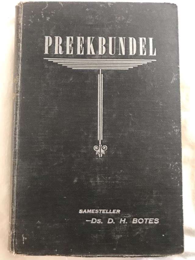 Preekbundel - Ds.D.H.Botes